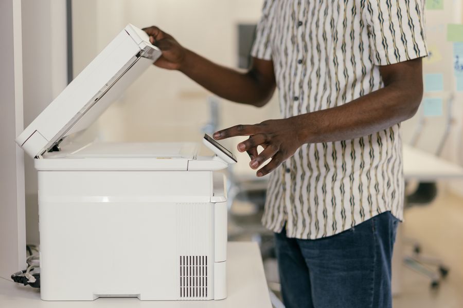 Office multifunction copier